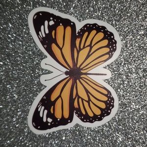 NATURE WATERPOOF Sticker Butterfly